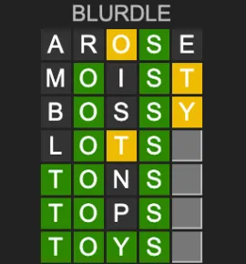 Blurdle
