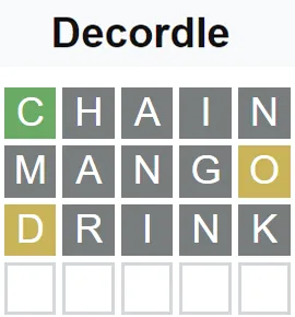Decordle