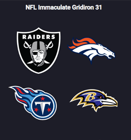 NFL Immaculate Gridiron