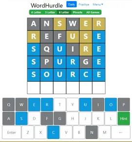 Word Hurdle