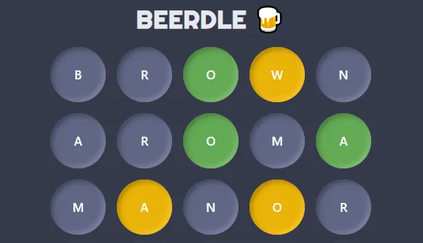 Play Beerdle game on website